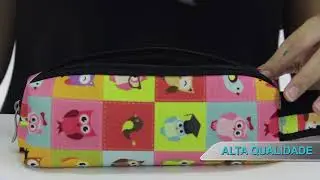 Brindes Personalizados: Estojo Escolar com Al&ccedil;a Personalizado - Brinde Leve