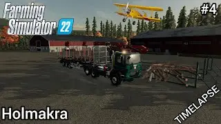 TRANSFERRING,  THE - WOOD IN HOME! [ Holmakra] Farming Simulator 22] PART 4