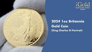 2024 1oz Britannia Gold Coin by The Royal Mint