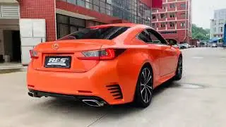 Lexus RC200T Upgrade RES Catback System Sound Clips#lexus #rc200 #automotive #automobile