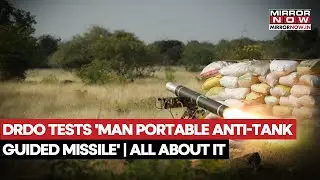 DRDO Successfully Test Fires Man-Portable Anti-Tank Guided Missile Against A Moving Target | Watch