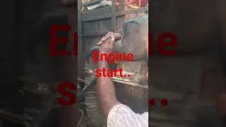 HINO 4 CYLINDER ENGINE START