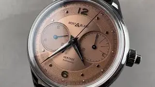 Montblanc Heritage Monopusher Chronograph 126078 Montblanc Watch Review