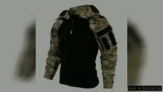 Outdoor Shirts Camo Combat T-Shirt Hooded Men Tactical Shirt Wear Resistance Airsoft Paintball Campi