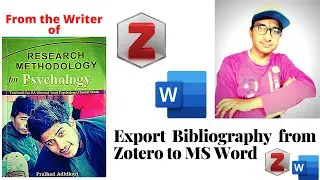Export all references from Zotero to MS Word