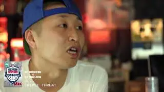 DJ LOW-NIN  DJ SHINOBU Mix CD 「TRIPLE THREAT」
