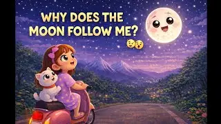 Why Does the Moon Follow Me? 🌙😲