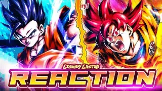 WOAH! SON FAMILY 6TH YEAR ANNIVERSARY! GOD GOKU AND ULTIMATE GOHAN REACTION! | Dragon Ball Legends