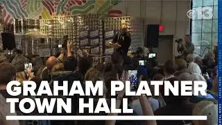 Senate candidate Graham Platner hosts town hall event in Portland