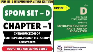 SPOM SET D CHAPTER -1 