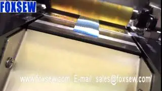 Multi Function Ultrasonic Tape Cutting Machine with Rotating Knife
