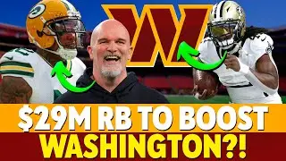 A BOMBSHELL! COMMANDERS TARGET VERSATILE RB?! KINGSBURY HAS A MASTER PLAN?