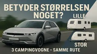 Betyder st&oslash;rrelsen noget? 3 campingvogne bag Ioniq 5 &ndash; overraskende test