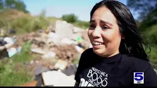 Illegal dump site in Mercedes causing concern for nearby residents