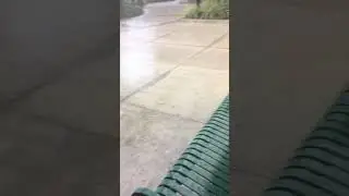 Rain storm Disney Springs Florida August 2019