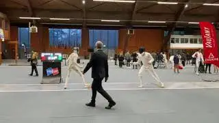 Team USA 3 vs Team Estonia 1 (Fray vs Laasik) Grenoble Bronze Medal Bout