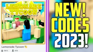 HURRY! - NEW LEMONADE TYCOON CODES 2023! 🍋
