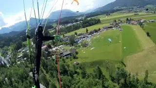 Paragliding Testival K&ouml;ssen 2016 Kollision mit Absturz