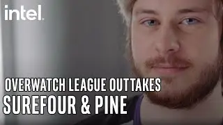 Surefour & Pine Outtakes from Overwatch League Intel Insights | Intel Gaming