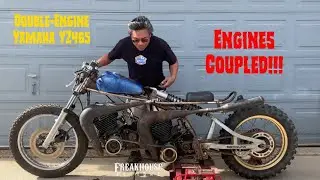 Double-Engine Yamaha YZ465: Connect the Engines!