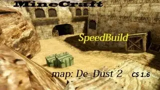 Speed Build Minecraft #2 - Map De Dust2 Survival Games