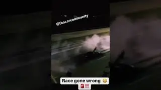 Street Racing GONE WRONG&hellip;POLICE STEAL THE SHOW 😳 #street #racing #tune #police #surprise