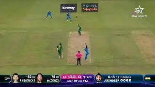 Arshdeep Gives India The First Breakthrough | SA v IND 2nd ODI