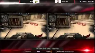 Edward 1 vs 2 Clutch With Pistol - Virtus.Pro vs Na'Vi 27.07.15