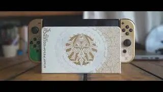 @NintendoDE Switch OLED Zelda Tears of The Kingdom - Limited Edition | cinematic short unboxing