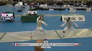 Washington DC Grand Prix 2024 SWF - L16 - Morgane Patru FRA v Julia Walczyk-Klimaszyk POL