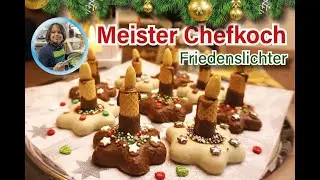 Weihnachten 2023: Friedenslichter zum Naschen & Teilen am Adventsfest /leckere Kerzen aus Lebkuchen
