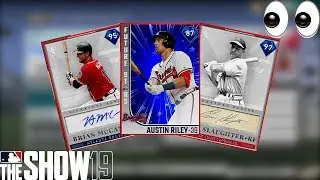 Set 9 Headliners Packs|Signature Series Brian McCann|Enos Slaughter|Future Stars Austin Riley|
