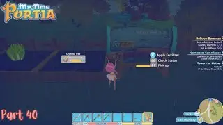 Planting A Crystella Tree & Finishing The Hot Air Balloons - My Time at Portia Ep 40