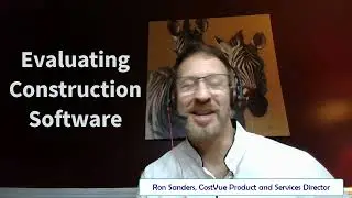 Evaluating Construction Software