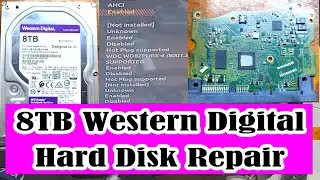 8TB Hard drive Repair | hard disk repair | How to recover  dead hard drive | Laptop Repair School