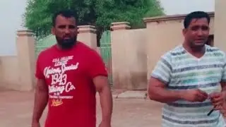 rana ali shan whit shafiq chishti kabaddi player