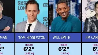 Shocking Height Of Hollywood Actor | hollywood actors | part 2
