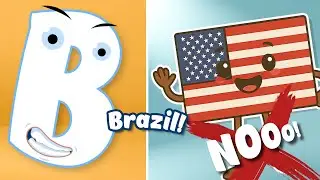 Countries Interactive Phonics song for Kids | Spectacular Lara