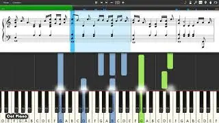Lana Del Rey - California - Piano tutorial and cover (Sheets + MIDI)