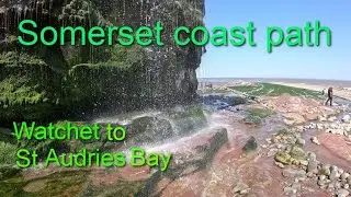 Somerset coastal walk...Watchet to St Audries bay.
