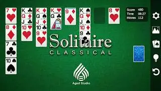 Solitaire (by Aged Studio Limited) - free offline solitaire card game for Android and iOS - gameplay