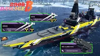 HMS PALADIN - With 5x-ASN4G & WS-3 Best Greand 🔥 Launcher ☠️- modern warships 