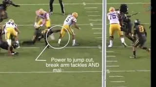 LSU RB Derrius Guice | Lower body Strength
