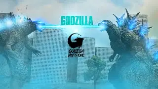 Legendary Godzilla vs Godzilla Minus One stop motion battle.
