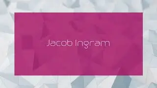 Jacob Ingram - appearance