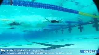 SwimClips E21 H7 Girls 100yd SCY Free Prelims