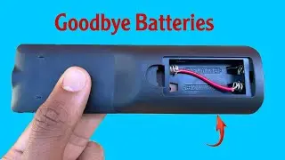 TV Remote Ko Rechargeable Kaise Banaye | Simple Hack at Home | Remote Battery Jugad