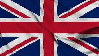 United Kingdom flag screensaver - Union Jack / Union Flag ONE HOUR LOOP