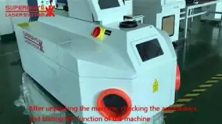 laser spot welding machine with English letters-  SuperWave Laser welding Machine