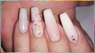 Uñas De Gel Baño De Leche - Milk Bath - Tendencia En Uñas 2019 - Beautybigbang